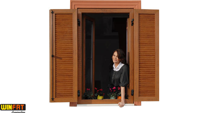 Lamine Serisi PVC Pencere