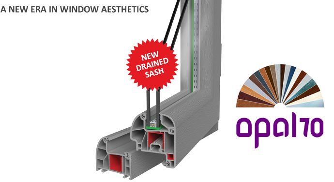 Opal 70 Series PVC Windows