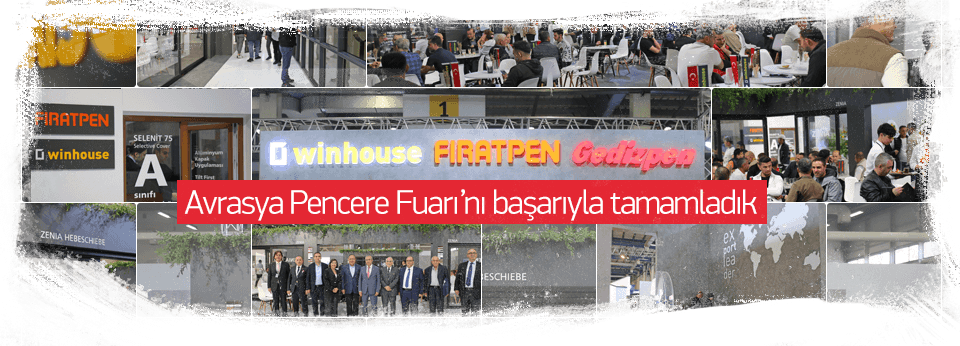 Avrasya Pencere Fuarı'nda Standımıza Yoğun İlgi